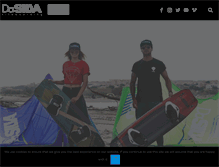 Tablet Screenshot of dasilvakiteboarding.com